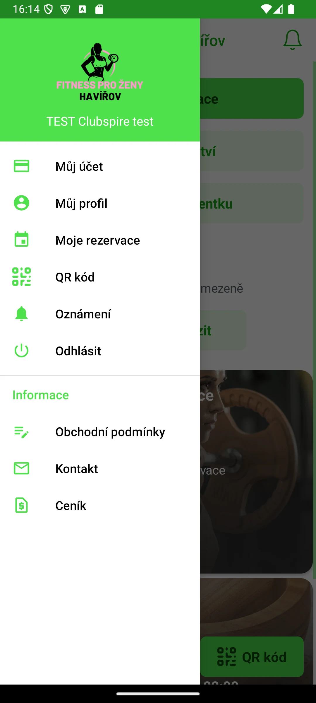 Fitness pro ženy Havířov screenshot