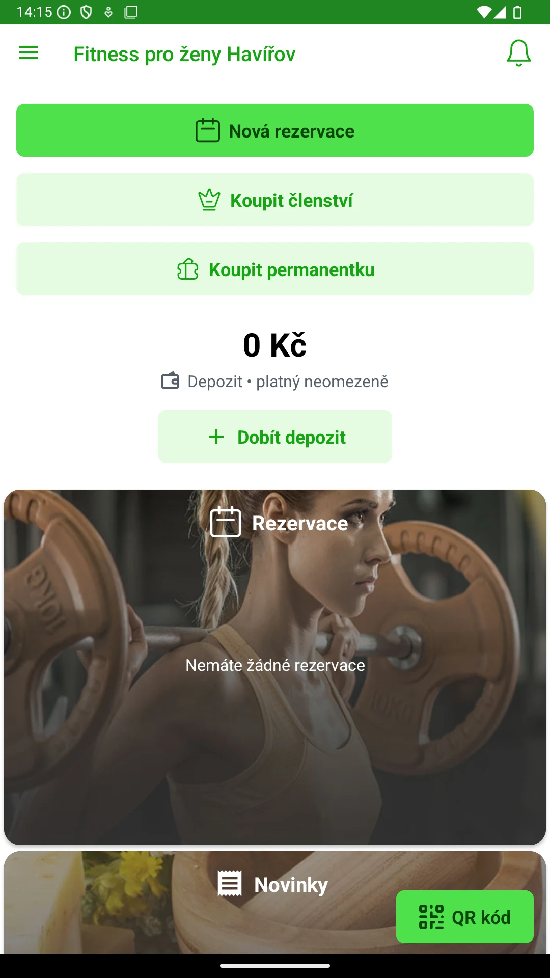 Fitness pro ženy Havířov screenshot